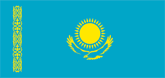 Kazakhstan flag